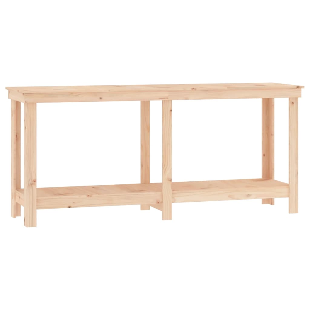 vidaXL Banc de travail 180x50x80 cm Bois de pin massif