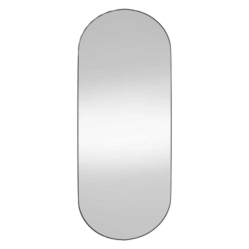 vidaXL Miroir mural 40x90 cm Verre Ovale
