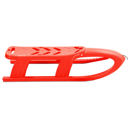 vidaXL Traîneau pour enfants Rouge 102,5x40x23 cm Polypropylène