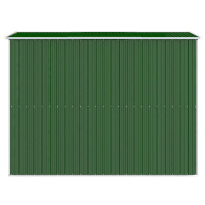 vidaXL Abri de jardin Vert 192x274x223 cm Acier galvanisé