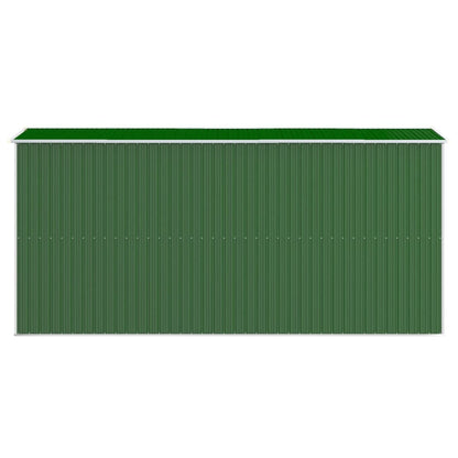 vidaXL Abri de jardin Vert 192x440x223 cm Acier galvanisé
