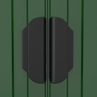 vidaXL Abri de jardin Vert 192x772x223 cm Acier galvanisé