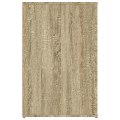 vidaXL Bureau Chêne sonoma 100x49x75 cm Bois d'ingénierie