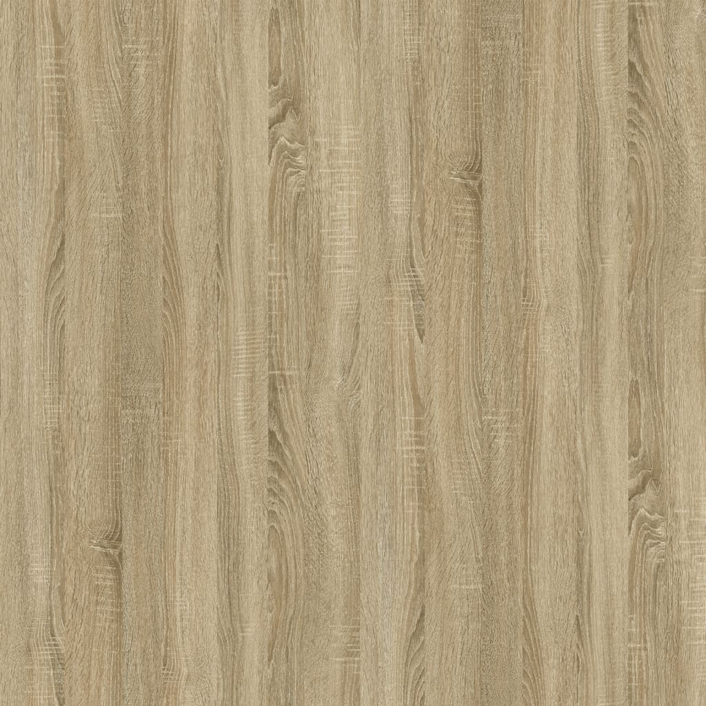 vidaXL Bureau Chêne sonoma 100x49x75 cm Bois d'ingénierie