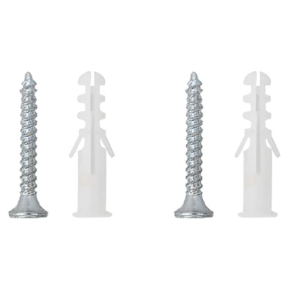 vidaXL Supports de panier suspendu 4 pcs noir acier
