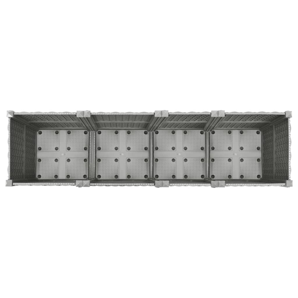 vidaXL Lit surélevé 160x40x38 cm Polypropylène