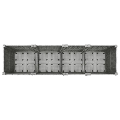 vidaXL Lit surélevé 160x40x38 cm Polypropylène