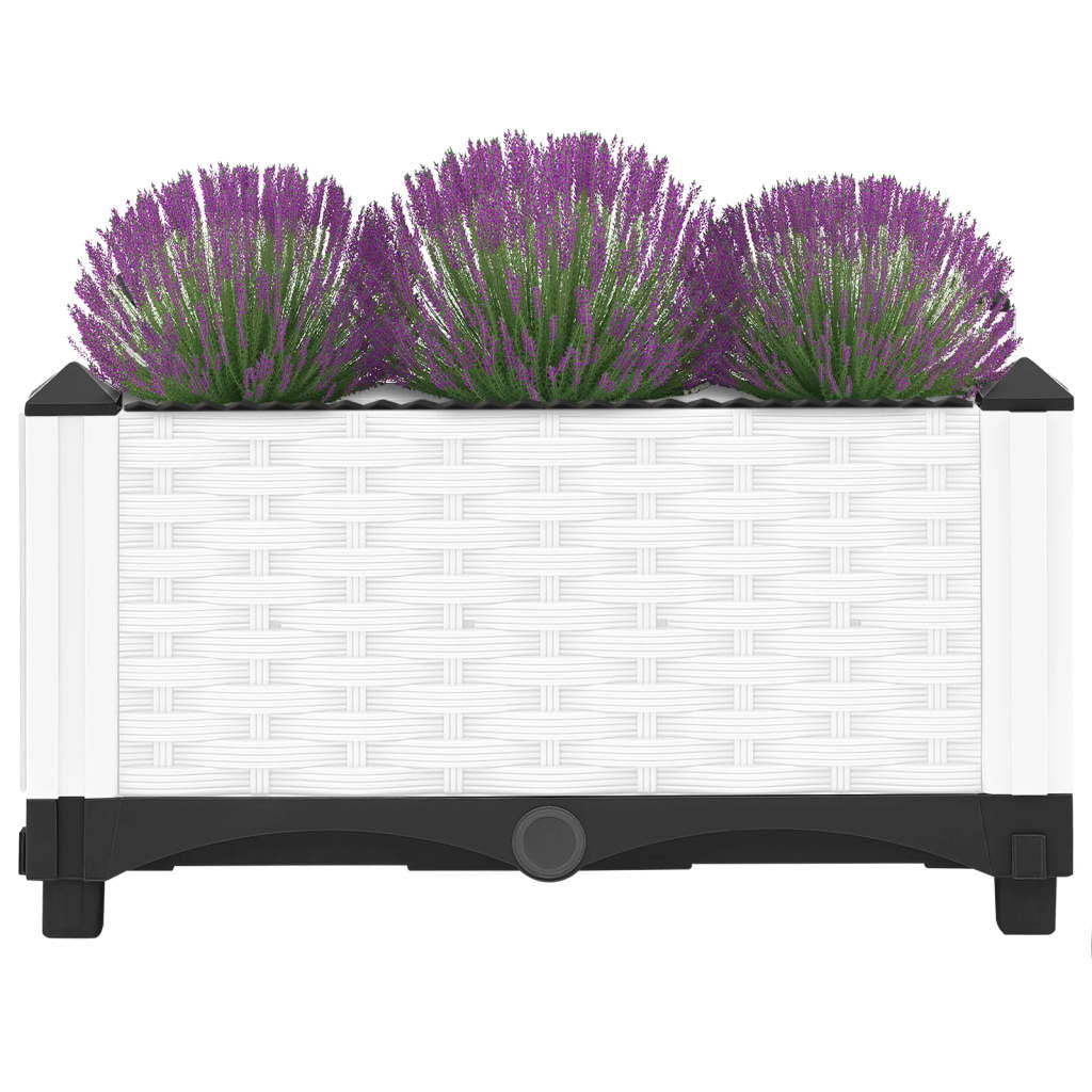 vidaXL Lit surélevé 40x40x23 cm Polypropylène