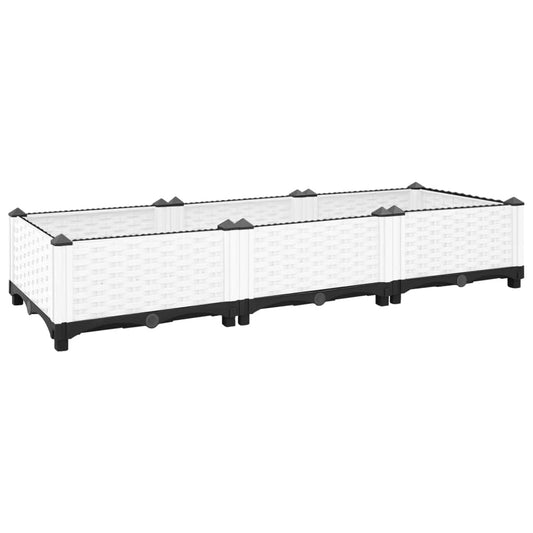 vidaXL Lit surélevé 120x40x23 cm Polypropylène