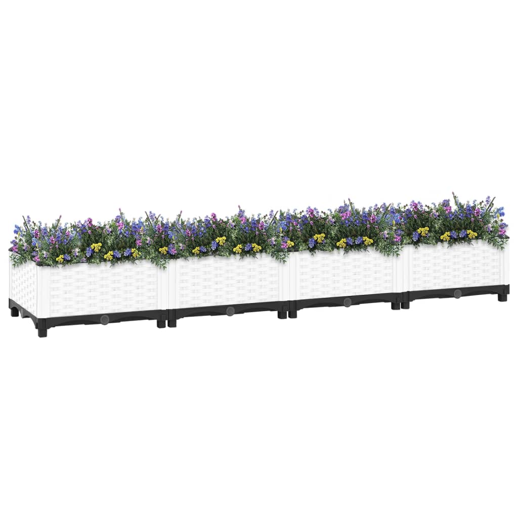 vidaXL Lit surélevé 160x40x23 cm Polypropylène