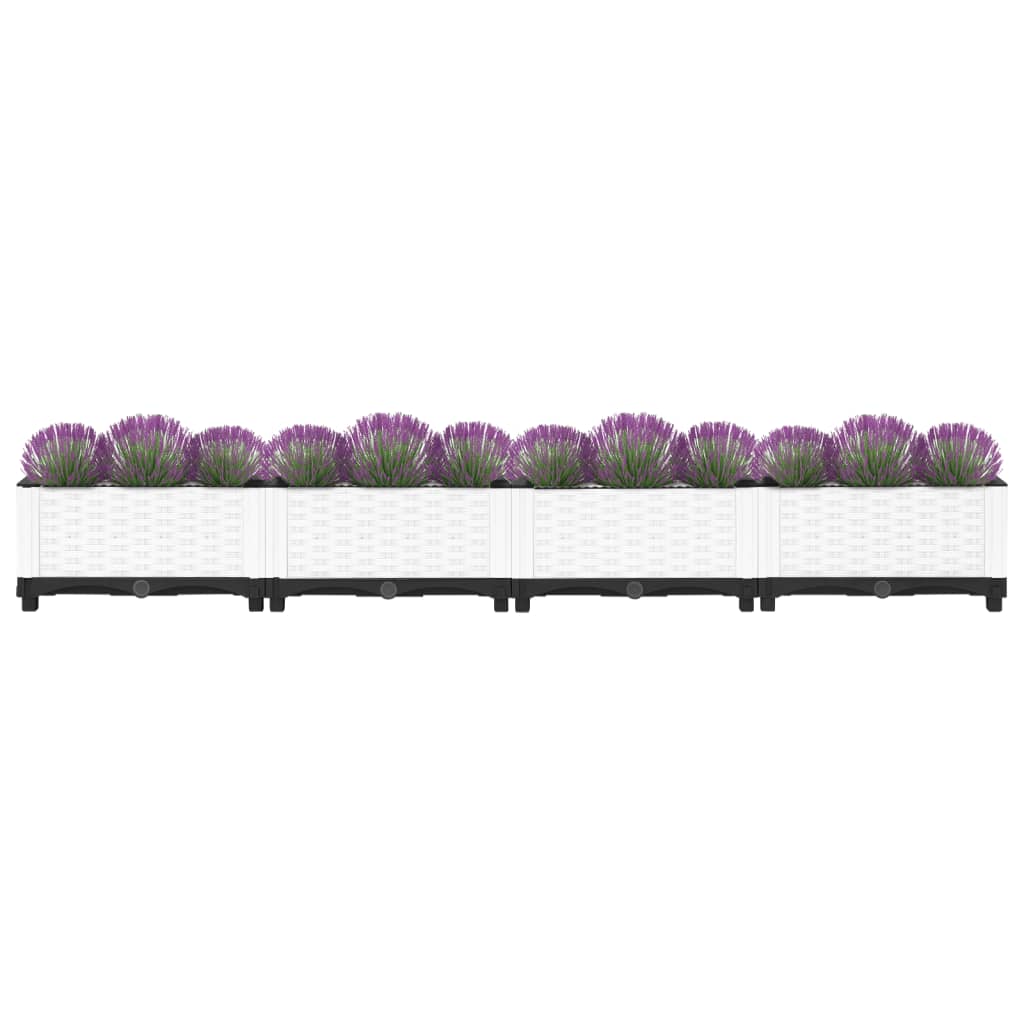 vidaXL Lit surélevé 160x40x23 cm Polypropylène