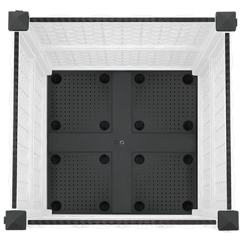 vidaXL Lit surélevé 40x40x38 cm Polypropylène