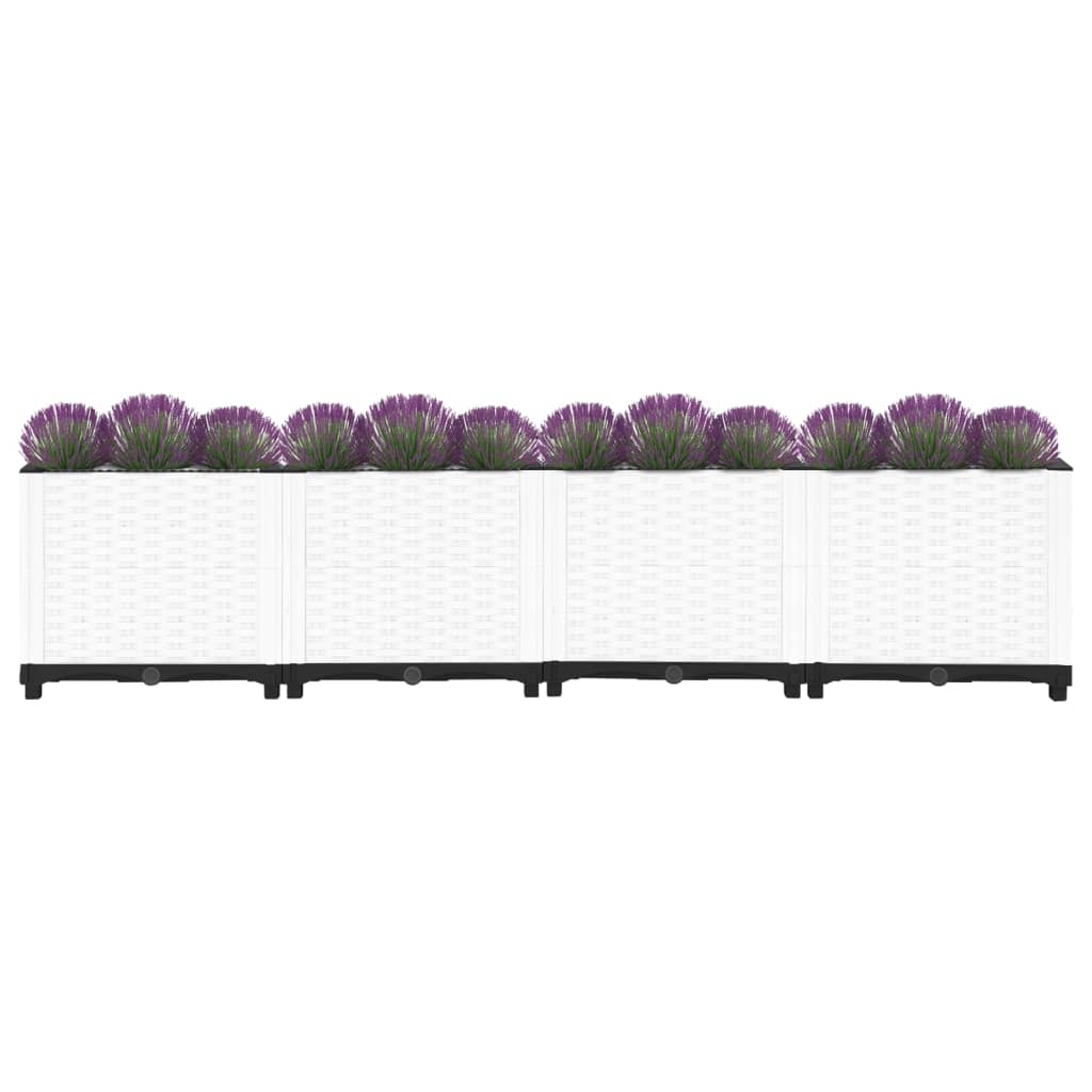 vidaXL Lit surélevé 160x40x38 cm Polypropylène