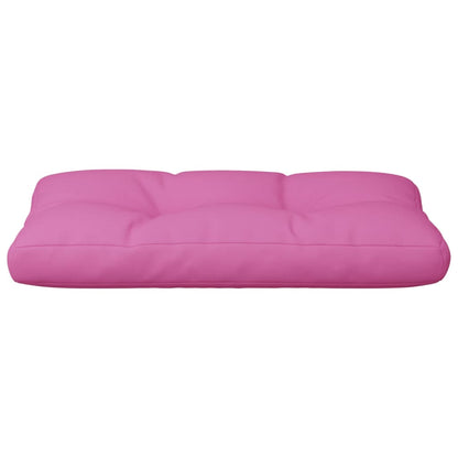 vidaXL Coussin de palette rose 80x40x12 cm tissu