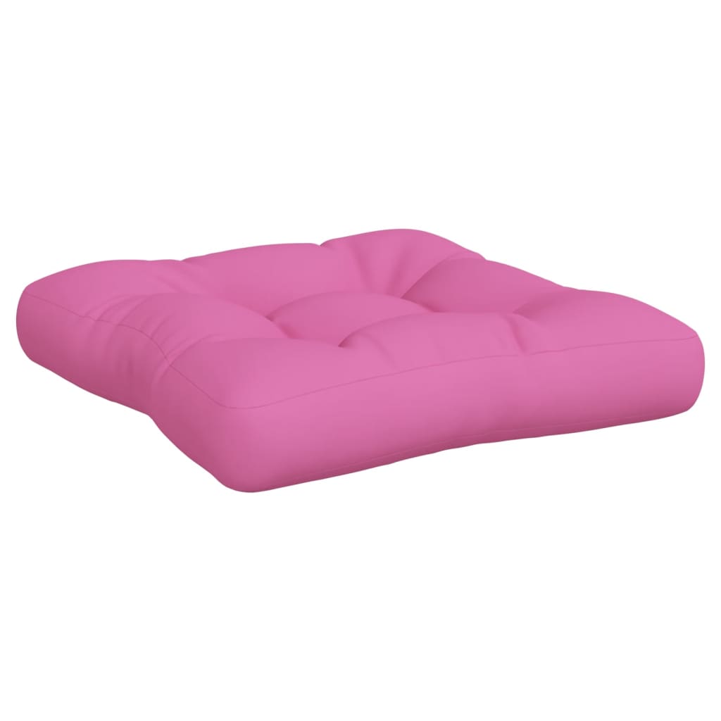 vidaXL Coussins de palette 2 pcs rose tissu Oxford