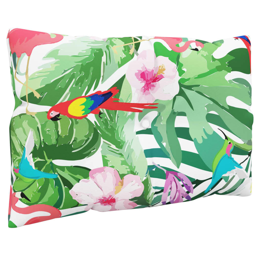 vidaXL Coussins de palette 3 pcs multicolore tissu Oxford