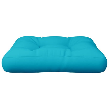 vidaXL Coussin de palette turquoise 60x61,5x10 cm tissu Oxford