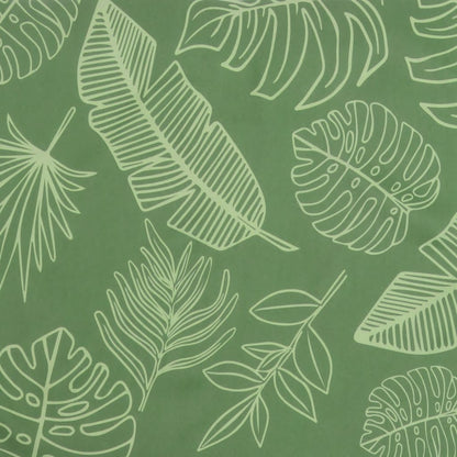 vidaXL Coussins de palette 2 pcs motif de feuilles tissu Oxford