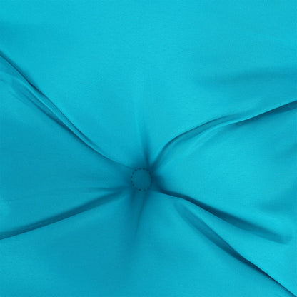 vidaXL Coussins de palette 2 pcs turquoise tissu Oxford