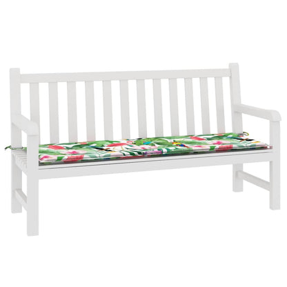 vidaXL Coussin de banc de jardin multicolore 150x50x3 cm tissu oxford