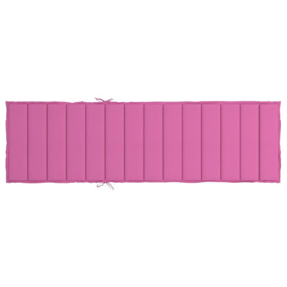vidaXL Coussin de chaise longue rose tissu oxford