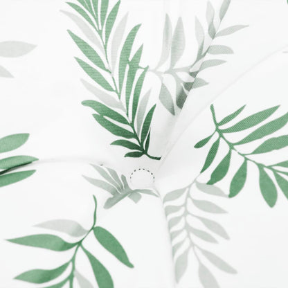 vidaXL Coussins de chaise 6 pcs à motif de feuilles 50x50x7 cm