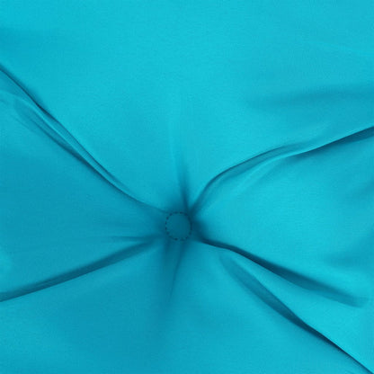 vidaXL Coussin de banc turquoise 100x50x7 cm tissu