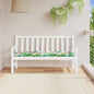 vidaXL Coussin de banc de jardin multicolore 150x50x7 cm tissu oxford