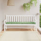 vidaXL Coussin de banc de jardin motif de feuilles 180x50x7 cm