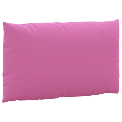 vidaXL Coussins de palette 2 pcs rose tissu Oxford
