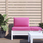 vidaXL Coussins de palette 2 pcs rose tissu Oxford