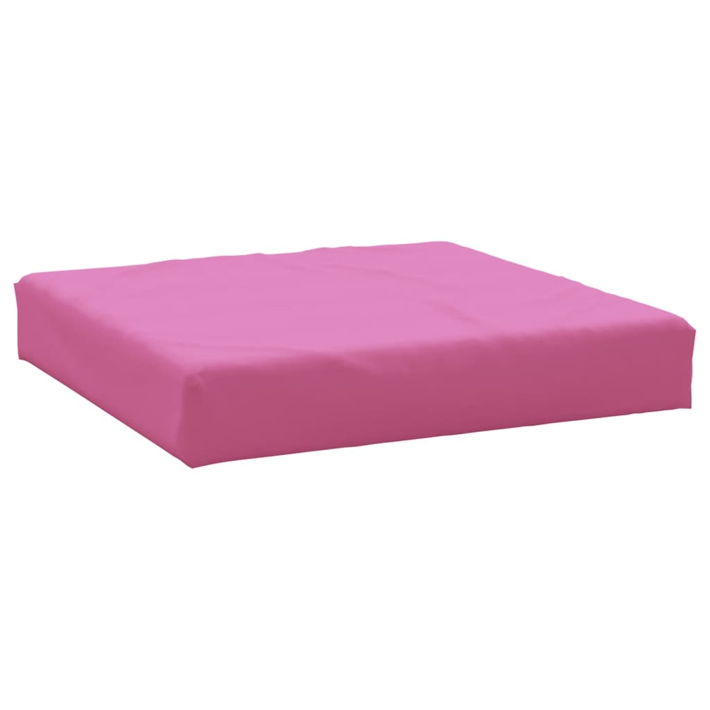 vidaXL Coussins de palette 3 pcs rose tissu Oxford