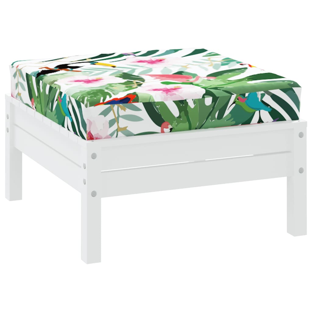 vidaXL Coussin de palette multicolore 60x60x8 cm tissu oxford