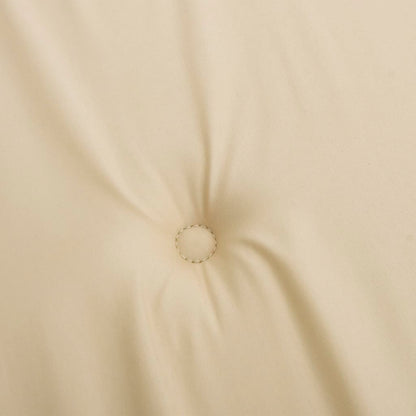 vidaXL Coussins de chaise à dossier haut lot de 6 beige tissu oxford