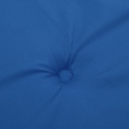 vidaXL Coussins de chaise à dossier haut lot de 4 bleu royal