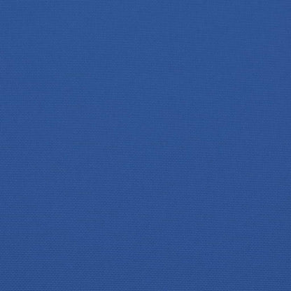 vidaXL Coussins de chaise à dossier haut lot de 4 bleu royal
