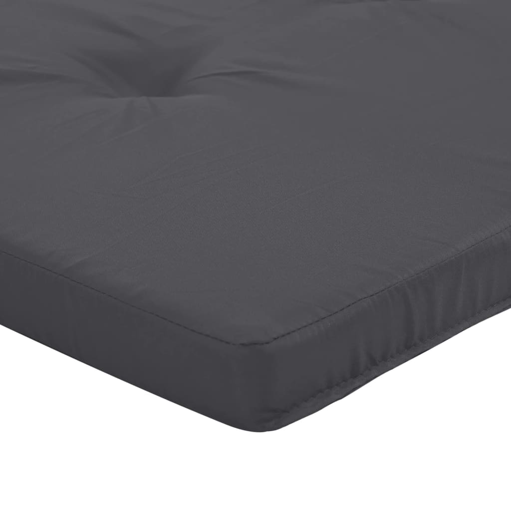 vidaXL Coussins de chaise longue lot de 2 anthracite tissu oxford