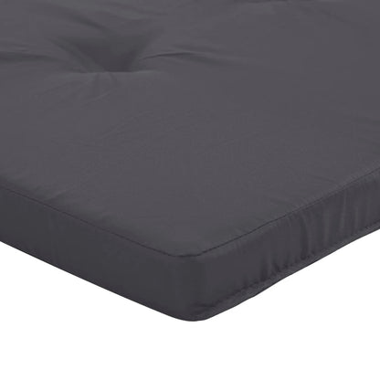 vidaXL Coussins de chaise longue lot de 2 anthracite tissu oxford