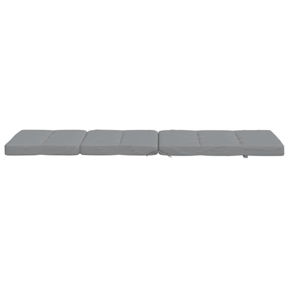 vidaXL Coussins de chaise longue lot de 2 gris tissu oxford