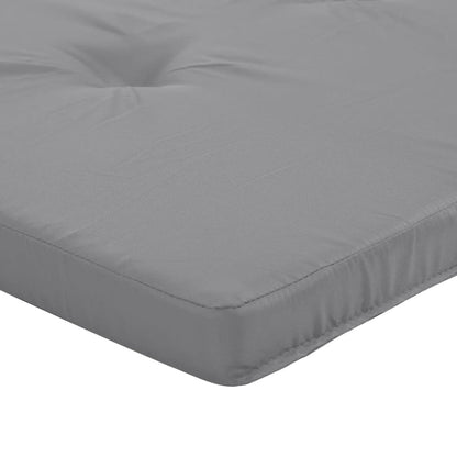 vidaXL Coussins de chaise longue lot de 2 gris tissu oxford
