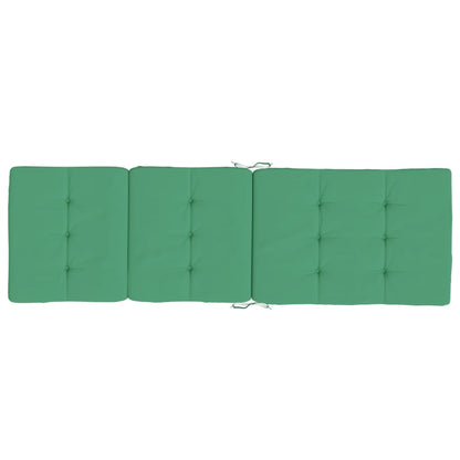 vidaXL Coussins de chaise longue lot de 2 vert tissu oxford