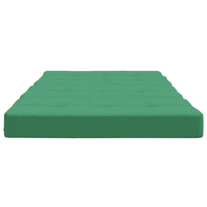 vidaXL Coussins de chaise longue lot de 2 vert tissu oxford