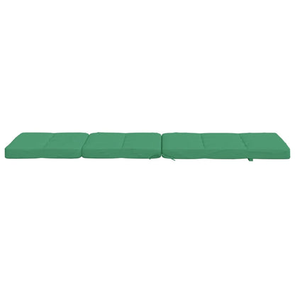 vidaXL Coussins de chaise longue lot de 2 vert tissu oxford