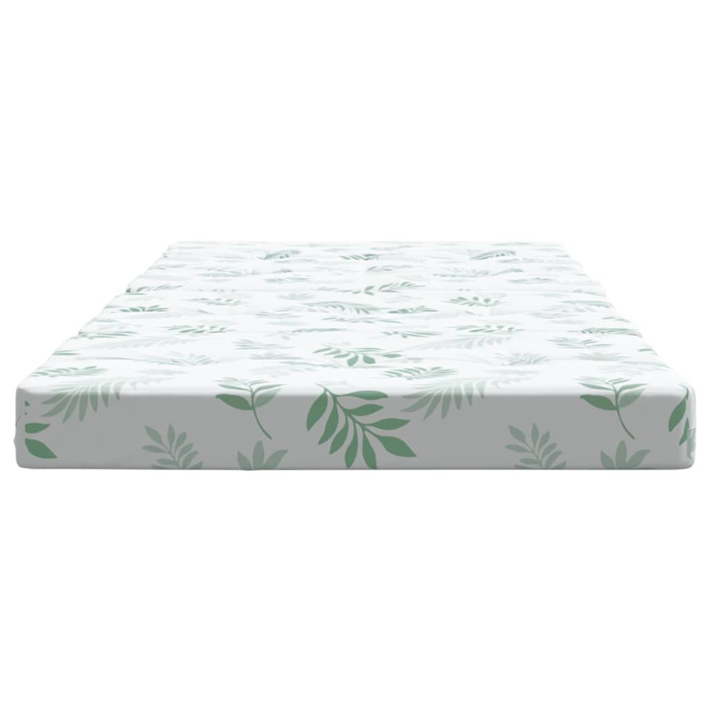 vidaXL Coussins de chaise longue lot de 2 motif de feuilles
