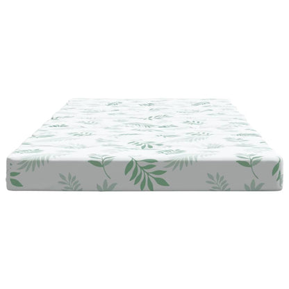 vidaXL Coussins de chaise longue lot de 2 motif de feuilles