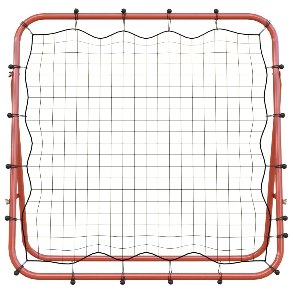 vidaXL Filet de rebond de football réglable 96x80x96 cm acier et PE