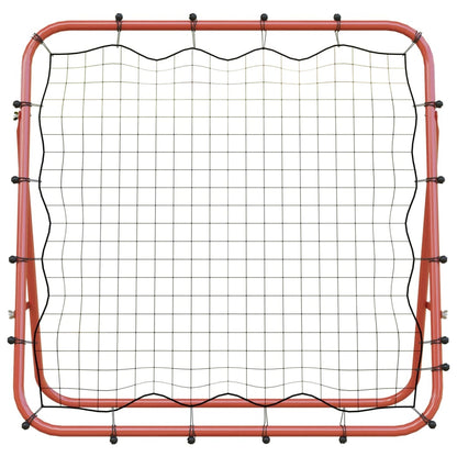 vidaXL Filet de rebond de football réglable 96x80x96 cm acier et PE