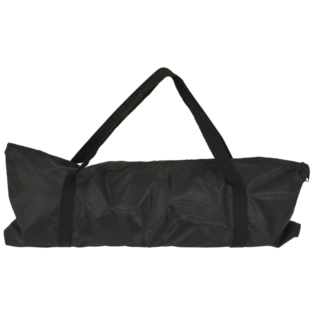 vidaXL Filet de badminton jaune et noir 600x155 cm tissu PE