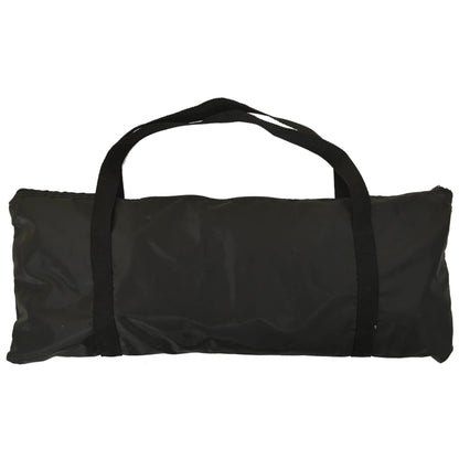 vidaXL Filet de rebond de football noir/jaune 183x85x120 cm polyester