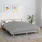 vidaXL Couverture lestée Gris 200x220 cm 9 kg Tissu